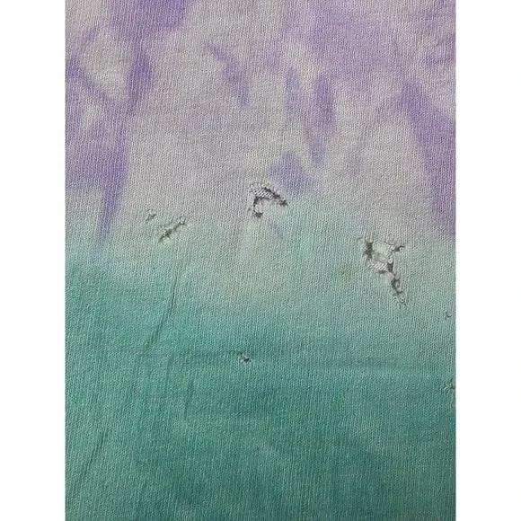 Vintage Looney Tunes Taz Foghorn Leghorn Tie Dye Shirt XL Freeze 90s Hip Hop A1
